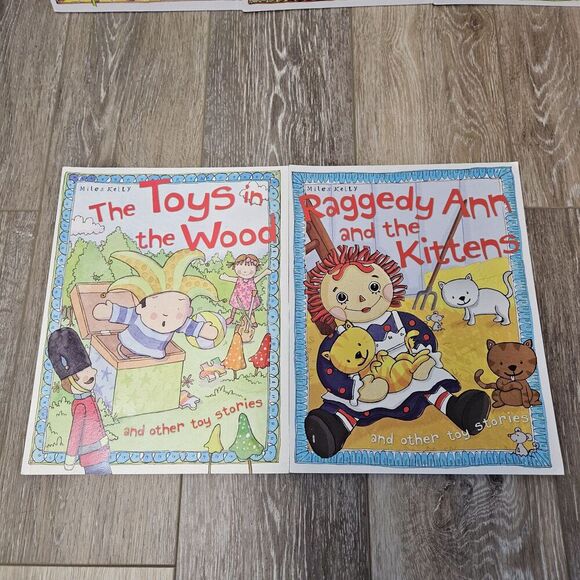 Miles Kelly Childrens Story Books Raggedy Anne, Pinocchio Paperback Books Lot 6 - Picture 2 of 13